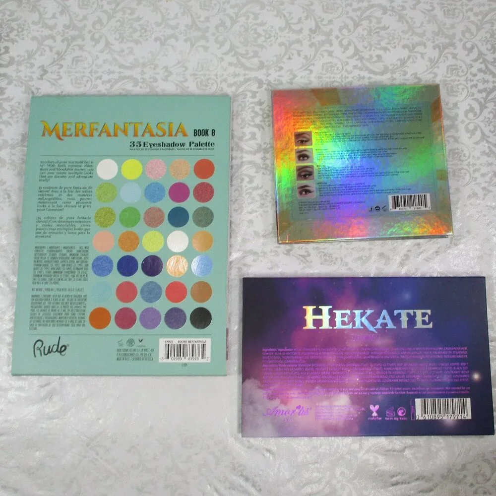 3 Eyeshadow Palletes